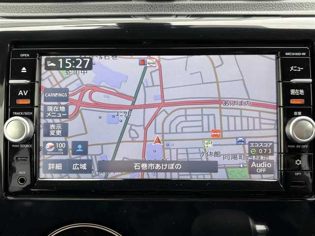 日産 デイズ HWS X Vセレ +SeftyⅡ 宮城県 2015(平27)年 0.5万km プレミアムパープルP 登録時走行距離５０３２ｋｍ/ワンオーナー/全方位カメラ/衝突被害軽減ブレーキ/アイドリングストップ/横滑り防止機能/純正ナビ/・フルセグテレビ/・Bluetooth/ドライブレコーダー/フォグランプ/ドアバイザー/ウインカーミラー/プッシュスタート/スマートキー