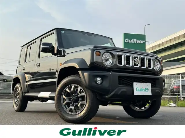 スズキ ジムニー ノマド FC 愛知県 2025(令7)年 0.1万km未満 黒 登録済未使用者/4WD/スズキセーフティサポート/デュアルブレーキサポート/・誤発進抑制機能/・ふらつき警報機能/・標識認識機能/・先行車発進お知らせ機能/・レーダークルーズコントロール/前席シートヒーター/純正フロアマット/LEDヘッドライト/ドアミラーヒーター/スマートキー/プッシュスタート/取説、保証書/スペアキー