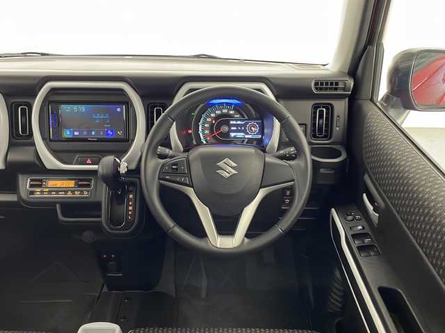 スズキ ハスラー HYBRID X 宮崎県 2020(令2)年 3.1万km フェニックスレッドパール/ガンメタリック2トーンルーフ 禁煙車/衝突被害軽減ブレーキ/社外オーディオ/（カロッツェリア/PVH-9300VSZS/Bluetooth）/社外バックカメラ/純正LEDオートライト/純正LEDフォグ/純正15インチアルミ/純正セキュリティアラーム/純正フロアマット/レーンディパーチャーアラート/クリアランスソナー/エネチャージ/前席シートヒーター/オートエアコン/スマートキー/プッシュエンジンスタート/新車時保証書/取扱い説明書