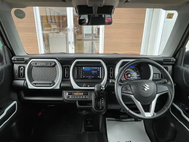 スズキ ハスラー HYBRID X 宮崎県 2020(令2)年 3.1万km フェニックスレッドパール/ガンメタリック2トーンルーフ 禁煙車/衝突被害軽減ブレーキ/社外オーディオ/（カロッツェリア/PVH-9300VSZS/Bluetooth）/社外バックカメラ/純正LEDオートライト/純正LEDフォグ/純正15インチアルミ/純正セキュリティアラーム/純正フロアマット/レーンディパーチャーアラート/クリアランスソナー/エネチャージ/前席シートヒーター/オートエアコン/スマートキー/プッシュエンジンスタート/新車時保証書/取扱い説明書