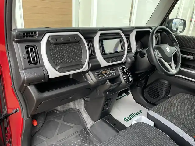 スズキ ハスラー HYBRID X 宮崎県 2020(令2)年 3.1万km フェニックスレッドパール/ガンメタリック2トーンルーフ 禁煙車/衝突被害軽減ブレーキ/社外オーディオ/（カロッツェリア/PVH-9300VSZS/Bluetooth）/社外バックカメラ/純正LEDオートライト/純正LEDフォグ/純正15インチアルミ/純正セキュリティアラーム/純正フロアマット/レーンディパーチャーアラート/クリアランスソナー/エネチャージ/前席シートヒーター/オートエアコン/スマートキー/プッシュエンジンスタート/新車時保証書/取扱い説明書