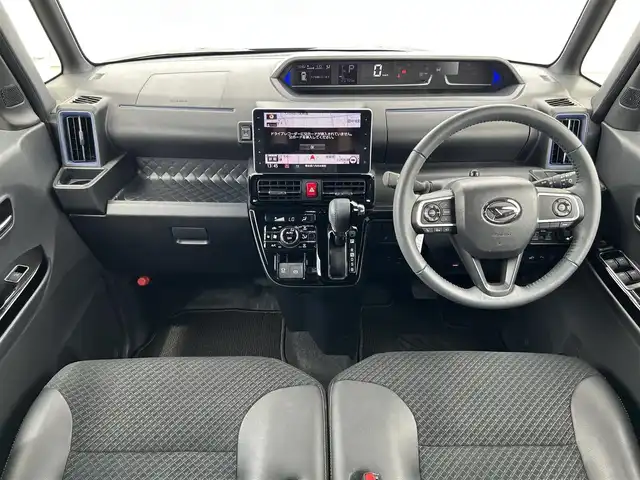 ダイハツ タント カスタム RS スタイルセレクション 熊本県 2021(令3)年 2.1万km パールブラック ワンオーナー/純正ナビ/・AM/FM/CD/DVD/SD/iPod/BT/・フルセグTV/全周囲カメラ/・フロント/サイド/バック/スマートアシスト/・アイドリングストップ/・衝突被害軽減システム/・横滑り防止機能/・クリアランスソナー/・アダプティブクルーズコントロール/前後コーナーセンサー/革巻きステアリング/・ステアリングリモコン/ハーフレザーシート/・D/N席シートヒーター/純正ドライブレコーダー（前方）/オートライト/・LEDライト/・フォグランプ/電動格納ミラー/・ウィンカーミラー/電動サイドブレーキ/・ホールドボタン/ETC/純正ドアバイザー/純正フロアマット/純正アルミホイール/スマートキー/・スペアキー