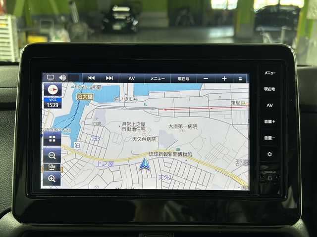 三菱 デリカミニ G プレミアム 沖縄県 2023(令5)年 1.9万km アメジストブラック/シルキーホワイト 県外仕入　/禁煙車　/純正ナビ[MM222D-LM]/（フルセグＴＶ　Blｕｅｔｏｏｔｈ FM AM）　/全方位カメラ　/両側パワースライドドア　/E‐Assist/・衝突被害軽減ブレーキ/・ 車線逸脱警報機能/・レーダークルーズコントロール/マイパイロット　/スマートルームミラー/シートバックテーブル/ＥＴＣ　/ダウンヒルアシストコントロール　/カーテンエアバック/LEDヘッドライト/ステアリングスイッチ/電動パーキングブレーキ
