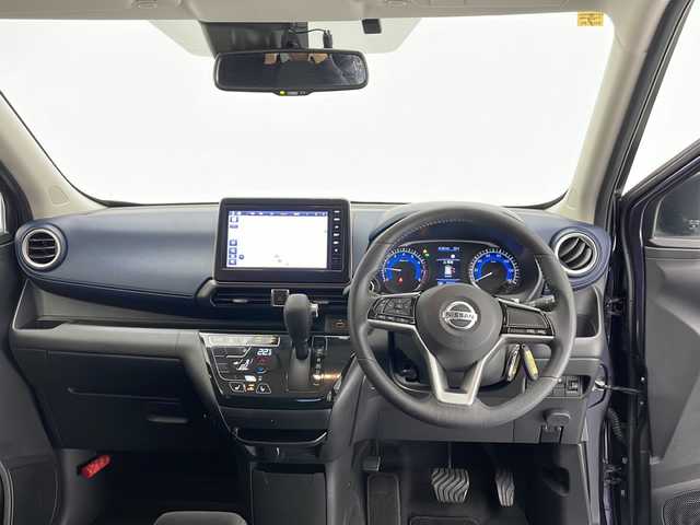 日産 デイズ ハイウェイスターG ターボ 長野県 2023(令5)年 2万km アメジストパープル ４WD/純正ナビ/Bluetooth Audio/USB接続/地デジTV/アラウンドビューモニター/アイドリングストップ/エマージェンシーブレーキ/オートマチックハイビーム/LEDヘッドライト/オートライト/スマートキーx2/プッシュスタート/ETC/コーナーセンサー/純正15インチアルミ/スタッドレス＋アルミ車載