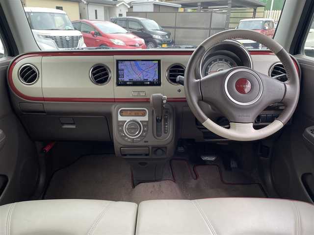 スズキ ラパン ショコラ X 愛知県 2014(平26)年 10.9万km フォレストアクアメタリック/ホワイト 【(株)IDOMが運営する【じしゃロン名古屋鳴海店】の自社ローン対象車両になります。こちらは現金ご利用時の価格です。自社ローンご希望の方は別途その旨お申付け下さい。】/メモリナビ（CD/DVD/フルセグTV/BT）/ETC/スマートキー/前後ドラレコ/スペアキー/HID/オートエアコン