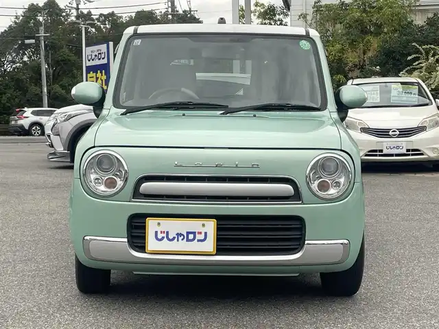 スズキ ラパン ショコラ X 愛知県 2014(平26)年 10.9万km フォレストアクアメタリック/ホワイト 【(株)IDOMが運営する【じしゃロン名古屋鳴海店】の自社ローン対象車両になります。こちらは現金ご利用時の価格です。自社ローンご希望の方は別途その旨お申付け下さい。】/メモリナビ（CD/DVD/フルセグTV/BT）/ETC/スマートキー/前後ドラレコ/スペアキー/HID/オートエアコン