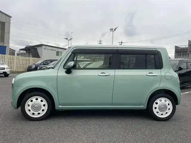 スズキ ラパン ショコラ X 愛知県 2014(平26)年 10.9万km フォレストアクアメタリック/ホワイト 【(株)IDOMが運営する【じしゃロン名古屋鳴海店】の自社ローン対象車両になります。こちらは現金ご利用時の価格です。自社ローンご希望の方は別途その旨お申付け下さい。】/メモリナビ（CD/DVD/フルセグTV/BT）/ETC/スマートキー/前後ドラレコ/スペアキー/HID/オートエアコン