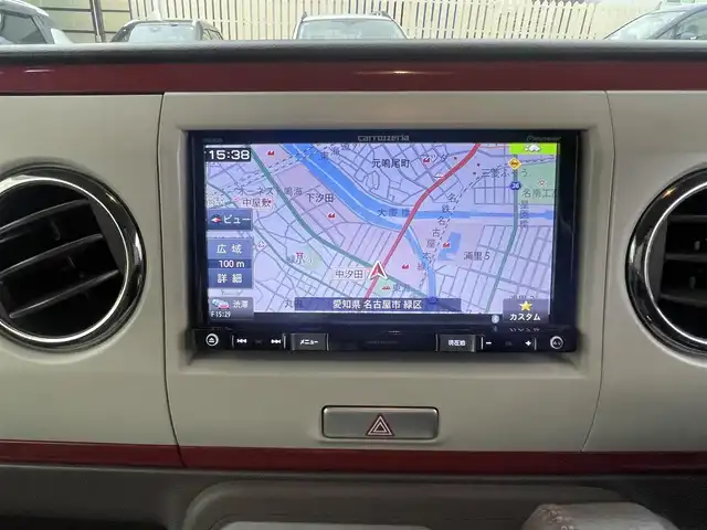 スズキ ラパン ショコラ X 愛知県 2014(平26)年 10.9万km フォレストアクアメタリック/ホワイト 【(株)IDOMが運営する【じしゃロン名古屋鳴海店】の自社ローン対象車両になります。こちらは現金ご利用時の価格です。自社ローンご希望の方は別途その旨お申付け下さい。】/メモリナビ（CD/DVD/フルセグTV/BT）/ETC/スマートキー/前後ドラレコ/スペアキー/HID/オートエアコン