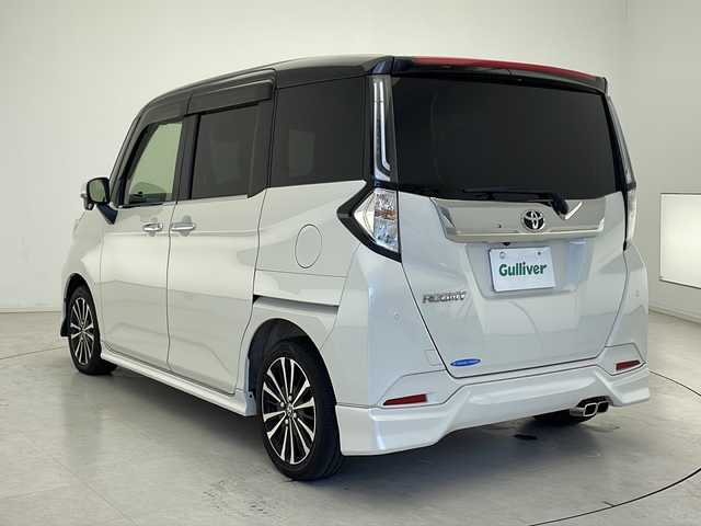 トヨタ ルーミー カスタムG－T 千葉県 2022(令4)年 3.8万km ブラックマイカメタリック/パールホワイト2トーン 衝突軽減ブレーキ/純正SDナビ/（フルセグ/Bluetooth/USB/FM/AM）/全方位カメラ/ETC/ドライブレコーダー/アイドリングストップ/デジタルインナーミラー/シートカバー/シートヒーター（運転席＋助手席）/LEDヘッドライト/電動格納ミラー