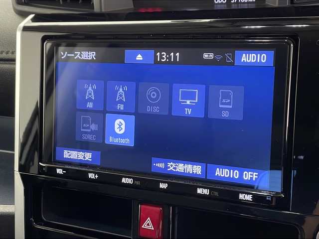 トヨタ ルーミー カスタムG－T 千葉県 2022(令4)年 3.8万km ブラックマイカメタリック/パールホワイト2トーン 衝突軽減ブレーキ/純正SDナビ/（フルセグ/Bluetooth/USB/FM/AM）/全方位カメラ/ETC/ドライブレコーダー/アイドリングストップ/デジタルインナーミラー/シートカバー/シートヒーター（運転席＋助手席）/LEDヘッドライト/電動格納ミラー