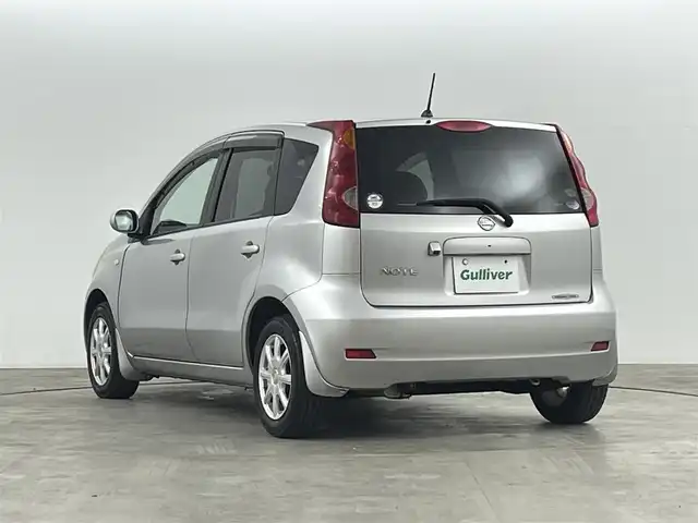 日産 ノート 15X 福島県 2009(平21)年 11.2万km ダイヤモンドシルバー 純正HDDナビ/・バックカメラ/・ＥＴＣ/・フルセグＴＶ/・ＨＤＤ/・ＣＤ／ＤＶＤ/・ＦＭ／ＡＭ/純正フロアマット/社外ホイール/純正ドアバイザー/電格ミラー/スマートキー/ライトべライザー