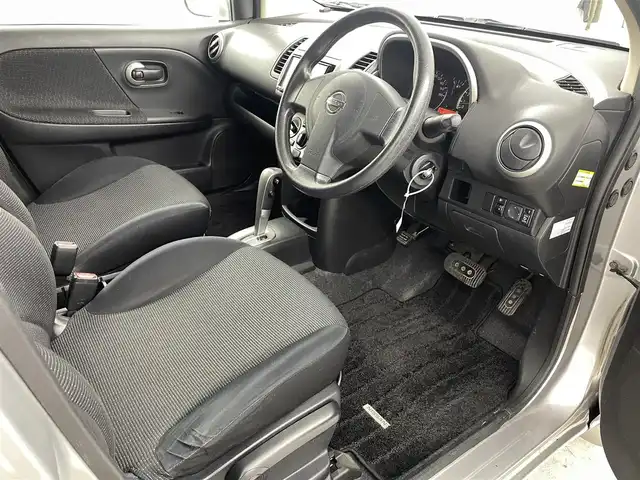 日産 ノート 15X 福島県 2009(平21)年 11.2万km ダイヤモンドシルバー 純正HDDナビ/・バックカメラ/・ＥＴＣ/・フルセグＴＶ/・ＨＤＤ/・ＣＤ／ＤＶＤ/・ＦＭ／ＡＭ/純正フロアマット/社外ホイール/純正ドアバイザー/電格ミラー/スマートキー/ライトべライザー