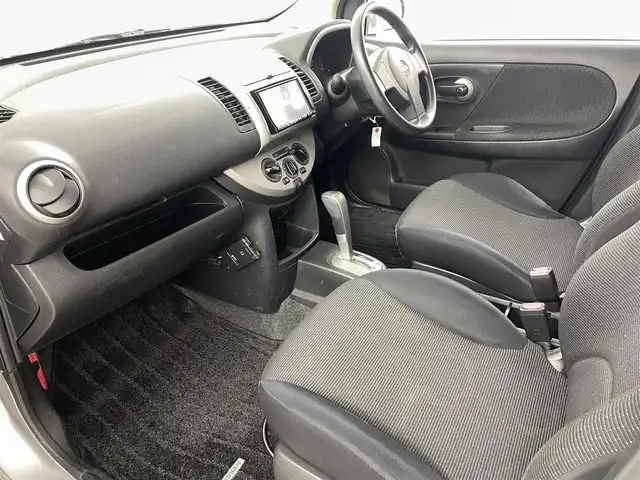 日産 ノート 15X 福島県 2009(平21)年 11.2万km ダイヤモンドシルバー 純正HDDナビ/・バックカメラ/・ＥＴＣ/・フルセグＴＶ/・ＨＤＤ/・ＣＤ／ＤＶＤ/・ＦＭ／ＡＭ/純正フロアマット/社外ホイール/純正ドアバイザー/電格ミラー/スマートキー/ライトべライザー