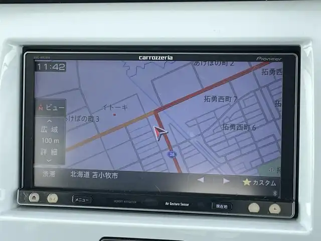 スズキ ハスラー X ターボ 道央・札幌 2014(平26)年 8.2万km フェニックスレッドパール/ブルーイッシュブラックパール ４WD/社外メモリーナビ/CD/DVD/BT/フルセグ/衝突被害軽減ブレーキ/横滑り防止装置/ヒルディセントコントロール/グリップコントロール/ビルトインETC/アイドリングストップ/D席シートヒーター/プッシュスタート/スマートキー/HIDヘッドライト/オートライト/フォグランプ/電動格納ミラー/ヒーテッドドアミラー/ウィンカーミラー/フロアマット/スペアキー