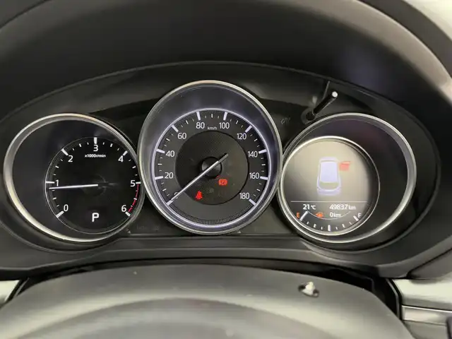 マツダ ＣＸ－８ XD プロアクティブ 岡山県 2018(平30)年 5万km ディープクリスタルブルーマイカ 11インチフリップダウンモニター/レーダークルーズコントロール/CD/DVDプレーヤー/シートヒーター/ステアリングヒーター/ビルトインETC/ブラインドスポットモニター/パワーシート/シートメモリ/オートハイビーム/スペアキー/純正ナビ/フルセグTV/パワーバックドア