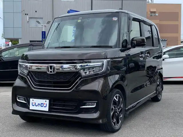 ホンダ Ｎ ＢＯＸ カスタム G L ターボ ホンダセンシング 福井県 2018(平30)年 10.3万km プレミアムグラマラスブロンズP (株)IDOMが運営する【じしゃロン福井店】の自社ローン専用車両になりますこちらは現金またはオートローンご利用時の価格です。自社ローンご希望の方は別途その旨お申付け下さい/純正ナビ/バックカメラ/ドライブレコーダー/両側パワースライドドア/ホンダセンシング/ETC/純正15インチアルミ/フロアマット/ドアバイザー