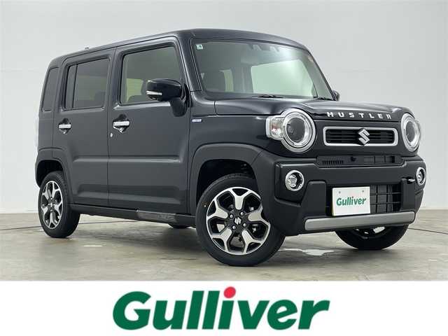 スズキ ハスラー HYBRID X 岡山県 2025(令7)年 0.1万km未満 ブルーイッシュブラックパール3 届出済未使用	/純正メモリナビゲーション		/【フルセグ/Bluetooth/DVD/CarPlay】		/全方位カメラパッケージ		/純正15inアルミホイール+サマータイヤ：装着	/レーダークルーズコントロール	/LEDヘッドライト（AUTO機能付き）		/シートヒーター		/横滑り防止機能		/衝突軽減システム		/車線逸脱防止システム	/スマートキー		/プッシュスタート		/コーナーセンサー				/新車保証書		/取扱説明書		/スペアキー×１