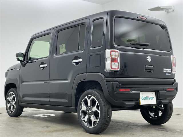 スズキ ハスラー HYBRID X 岡山県 2025(令7)年 0.1万km未満 ブルーイッシュブラックパール3 届出済未使用	/純正メモリナビゲーション		/【フルセグ/Bluetooth/DVD/CarPlay】		/全方位カメラパッケージ		/純正15inアルミホイール+サマータイヤ：装着	/レーダークルーズコントロール	/LEDヘッドライト（AUTO機能付き）		/シートヒーター		/横滑り防止機能		/衝突軽減システム		/車線逸脱防止システム	/スマートキー		/プッシュスタート		/コーナーセンサー				/新車保証書		/取扱説明書		/スペアキー×１