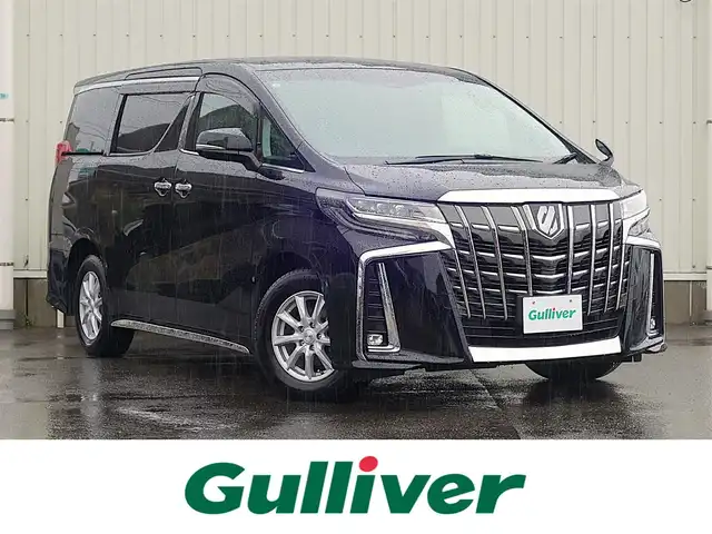 トヨタ アルファード S Cパッケージ 山形県 2019(令1)年 6.7万km ブラック 4WD/カロッツェリアSDナビ/　　【CD DVD BT フルセグ MSV USB AUX】/バックカメラ/両側パワースライドドア/電動リアゲート/レーダークルーズコントロール/LEDオートヘッドライト/レザーシート/パワーシート/シートエアコン/シートヒーター/オットマン/16インチアルミホイール/ルームミラー型ドライブレコーダー/アイドリングストップ/コーナーセンサー/ステアリングスイッチ/MTモード付AT/ステアリングヒーター/電動格納ウィンカーミラー/フォグランプ/WAAC/スマートキー×2/ETC