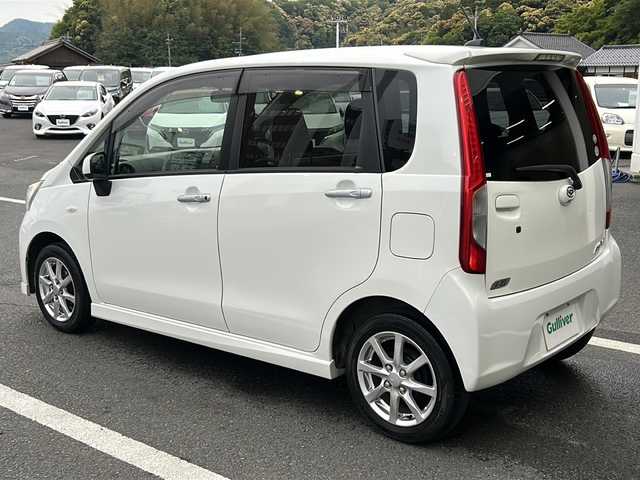 ダイハツ ムーヴ L VSスマートセレクション SN 京都府 2014(平26)年 12.3万km ホワイト 〇SDナビ/〇ワンセグテレビ/〇バックカメラ/〇スマートキー/〇アイドリングストップ/〇純正アルミ