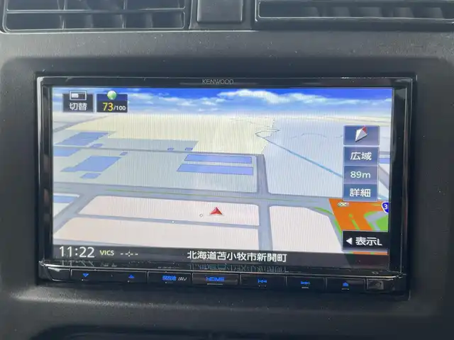 スズキ ジムニー XG 道央・札幌 2011(平23)年 14.6万km ノクターンブルーパール ４WD/5速MT/インチアップ/社外メモリーナビ/CD/DVD/BT/フルセグ/トランスファ切替/HIDヘッドライト/フォグランプ/ヘッドライトレベライザー/社外フロアマット/ドアバイザー/スペアキー/AW付冬タイヤ積込/175/80/R16/2019年/山7mm