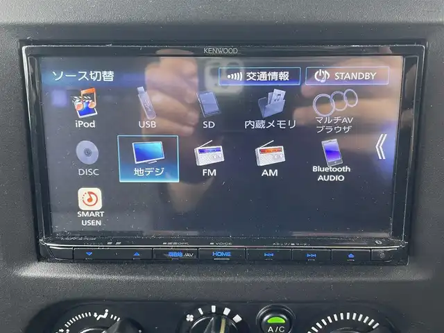 スズキ ジムニー XG 道央・札幌 2011(平23)年 14.6万km ノクターンブルーパール ４WD/5速MT/インチアップ/社外メモリーナビ/CD/DVD/BT/フルセグ/トランスファ切替/HIDヘッドライト/フォグランプ/ヘッドライトレベライザー/社外フロアマット/ドアバイザー/スペアキー/AW付冬タイヤ積込/175/80/R16/2019年/山7mm
