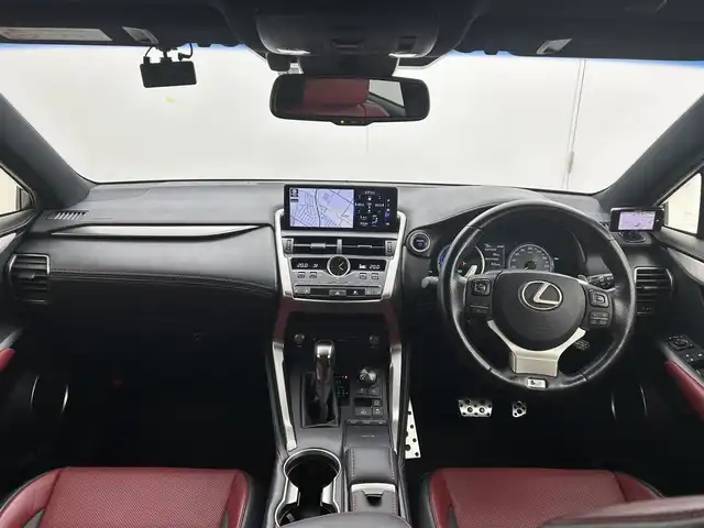 レクサス ＮＸ 300h Fスポーツ 茨城県 2018(平30)年 3.8万km ホワイトノーヴァガラスフレーク 純正ナビ/全方位カメラ/フルセグ/パノラマルーフ/衝突被害軽減ブレーキ/車線逸脱抑制装置/レーダークルーズコントロール/オートマチックハイビーム/クリアランスソナー/BSM/ETC2.0/HUD/ドラレコ/シートヒーター/ベンチレーション/ステアリングヒーター/純正18インチAW/3眼LEDヘッドライト/スマートキー