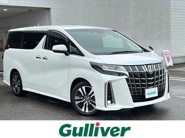 トヨタ アルファード S Cパッケージ 秋田県 2019(平31)年 6.8万km ホワイトパールクリスタルシャイン 純正SDナビ/Bluetooth/バックカメラ/ETC/純正18インチアルミ/スペアキー/ステアリングヒーター/運助エアシート＆シートヒーター