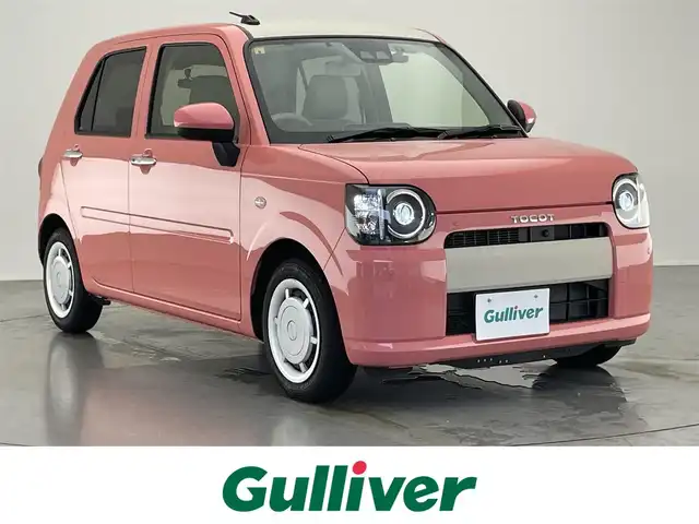 ダイハツ ミラ トコット G SA Ⅲ 愛知県 2018(平30)年 1.4万km ジューシーピンクM 純正ナビ　フルセグＴＶ　Ｂｌｕｅｔｏｏｔｈ　アラウンドビューモニター　前席シートヒーター　衝突軽減システム　前後ドライブレコーダー　ＥＴＣ　ＬＥＤヘッドライト　フロアマット　コーナーセンサー　禁煙車