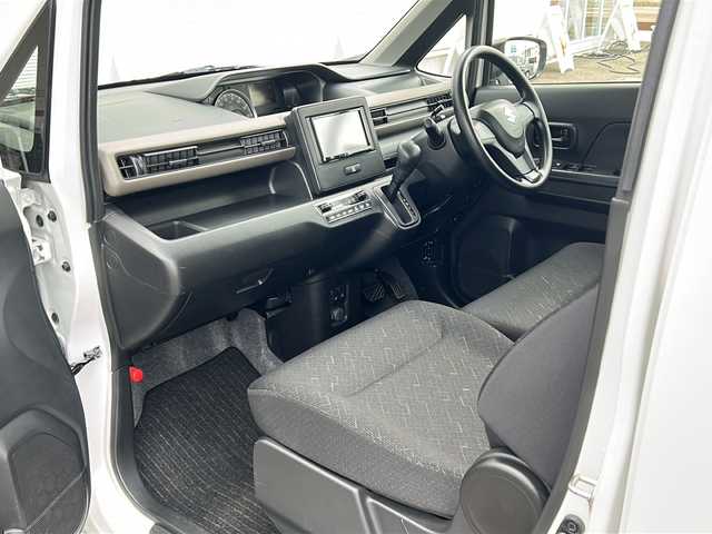 スズキ ワゴンＲ HYBRID FX 秋田県 2021(令3)年 4.1万km ピュアホワイトP 社外メモリナビ/社外CD、BT/バックカメラ/ドライブレコーダー/４WD/ETC/後方コーナーセンサー
