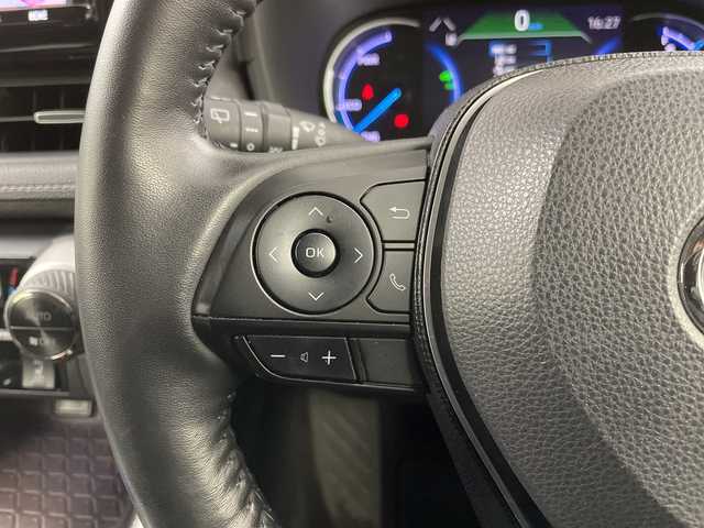 トヨタ ＲＡＶ４ ハイブリットG 道央・札幌 2019(令1)年 10.4万km ホワイトパールクリスタルシャイン ・４WD/ハイブリット/寒冷地仕様/・トヨタセーフティセンス/・プリクラッシュセーフティ/・レーダークルーズコントロール/・ブラインドスポットモニター/・純正9インチディーラーOPナビ/・DVD.CD.SD.Bluetooth/・フルセグTV/バックカメラ /・パワーバックドア /・レザーシート/D席パワーシート/・運転席.助手席シートヒーター/・ステアリングヒーター/・純正エンジンスターター/・LEDライト/オートハイビーム/・前後ドライブレコーダー/・ビルトインETC/・スマートキーX2