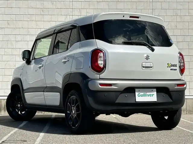スズキ クロスビー HYBRID MZ 新潟県 2018(平30)年 1.2万km ピュアホワイトP ワンオーナー/衝突軽減/純正ナビ/（フルセグ、Bluetooth、CD/DVD、AM/FM）/全方位カメラ/パドルシフト付き/革巻きステアリング/クルーズコントロール追従有/ETC2.0/シートヒーター/パーキングアシスト/レーンキープアシスト/コーナーセンサー（後方のみ）/アイドリングストップ/オートライト/オートハイビーム/USB入力端子/LEDヘッドライト/横滑り防止/スマートキー/プッシュスタート/純正フロアマット