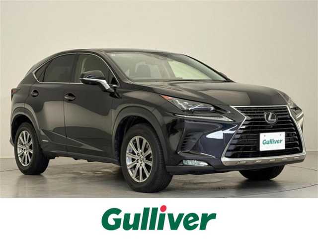 レクサス ＮＸ 300h Iパッケージ 大分県 2019(令1)年 7.5万km グラファイトブラックガラスフレーク 純正10.3インチナビ/Bluetooth/CD/SD/AUX/フルセグTV/パノラミックビューモニター/セーフティーセンス（予防安全パッケージ）/・プリクラッシュセーフティ/・レーントレーシングアシスト/・アダプティブハイビームシステム/・レーダークルーズコントロール/・ロードサインアシスト/・先行車発進告知機能/ブラインドスポットモニター/3眼ＬＥＤヘッドライト/オートライト/電動リアゲート/パワーシート/シートヒーター/ステアリングヒーター/ドライブレコーダー/ETC