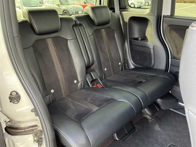 ホンダ Ｎ ＢＯＸ カスタム G EX ターボ ホンダセンシング 広島県 2018(平30)年 4.1万km プラチナホワイトパール 純正メモリナビ　[VXM-185VFi]/バックカメラ　/フルセグＴＶ　/両側パワースライドドア　/前後ドライブレコーダー　/衝突被害軽減システム　/パドルシフト　/車線逸脱警報　/ハーフレザーシート /レーンキープアシスト/ETC/LEDヘッドライト/フォグランプ/ドアバイザー/純正１５インチAW