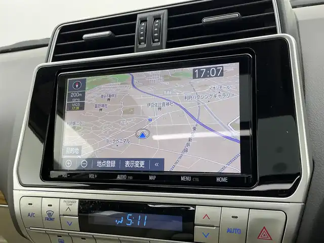 トヨタ ランドクルーザー プラド TX Lパッケージ マットブラED 宮城県 2023(令5)年 5万km ホワイトパールクリスタルシャイン サンルーフ/純正９型ナビ/ベージュ革シート/アダプティブクルーズ/クリアランスソナー/セーフティセンス/バックモニター/ＥＴＣ/シートヒーター/ベンチレーション/センターデフロック/ダウンヒルアシスト/後席電動格納/運転席/助手席パワーシート/専用18インチAW/ルーフレール/禁煙車