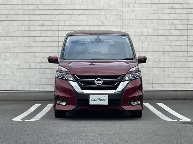 日産 セレナ ハイウェイスター Vセレクション 福岡県 2018(平30)年 6.7万km マルーンレッド 純正7型SDナビ(フルセグTV/CD/DVD/BT)/アラウンドビューモニター/プロパイロット/エマージェンシーブレーキ/コーナーセンサー/両側パワスラ/ドラレコ/ETC/デジタルインナーミラー/USBポート/純正LEDヘッドライト/純正フロアマット/純正16インチアルミホイール/スマートキー/プッシュスタート