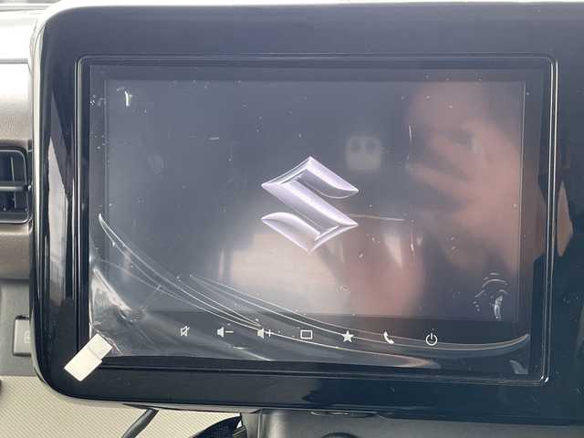 スズキ スペーシア HYBRID X 石川県 2024(令6)年 2万km モスグレーメタリック 禁煙車/デュアルカメラブレーキサポート/純正9インチメモリナビ/　　AM/FM/フルセグ/applecarplay/androidauto/アラウンドビューモニター/両側パワースライドドア/LEDオートライト/ヘッドライトレベライザー/前席シートヒーター/後席オットマン/アイドリングストップ/サーキュレーター/サンシェード/リアテーブル/電動格納ミラー/フロアマット/ドアバイザー/ステアリングスイッチ/スマートキー/ETC