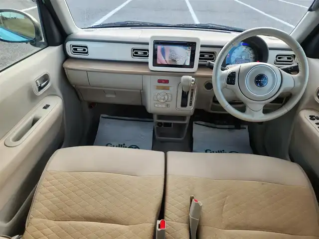 スズキ ラパン X 宮城県 2017(平29)年 9.1万km フレンチミントパールメタリック 4WD/メーカーオプションナビ/フルセグTV/全方位モニター/ETC/衝突被害軽減ブレーキ/HIDヘッドランプ/オートライト/オートエアコン/革巻きステアリング/ステアリングスイッチ/前席シートヒーター/純正14インチアルミホイール/スマートキー/プッシュエンジンスタート/禁煙車