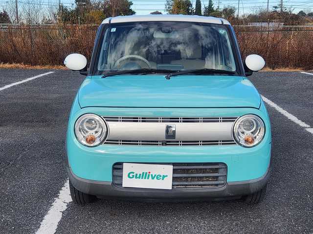 スズキ ラパン X 宮城県 2017(平29)年 9.1万km フレンチミントパールメタリック 4WD/メーカーオプションナビ/フルセグTV/全方位モニター/ETC/衝突被害軽減ブレーキ/HIDヘッドランプ/オートライト/オートエアコン/革巻きステアリング/ステアリングスイッチ/前席シートヒーター/純正14インチアルミホイール/スマートキー/プッシュエンジンスタート/禁煙車