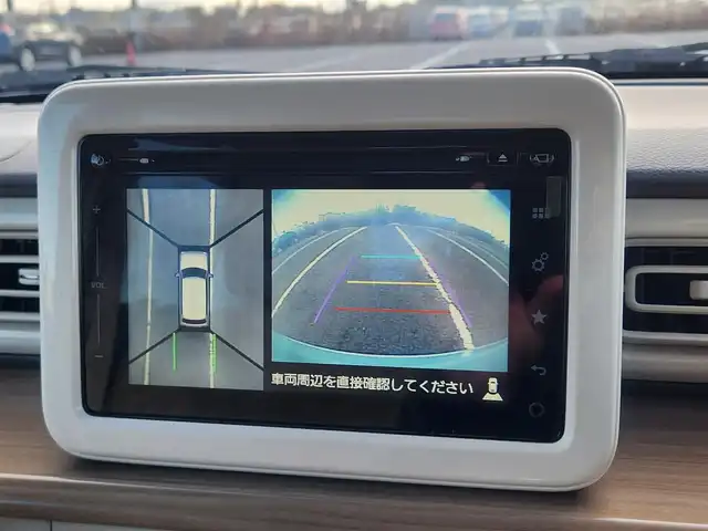 スズキ ラパン X 宮城県 2017(平29)年 9.1万km フレンチミントパールメタリック 4WD/メーカーオプションナビ/フルセグTV/全方位モニター/ETC/衝突被害軽減ブレーキ/HIDヘッドランプ/オートライト/オートエアコン/革巻きステアリング/ステアリングスイッチ/前席シートヒーター/純正14インチアルミホイール/スマートキー/プッシュエンジンスタート/禁煙車