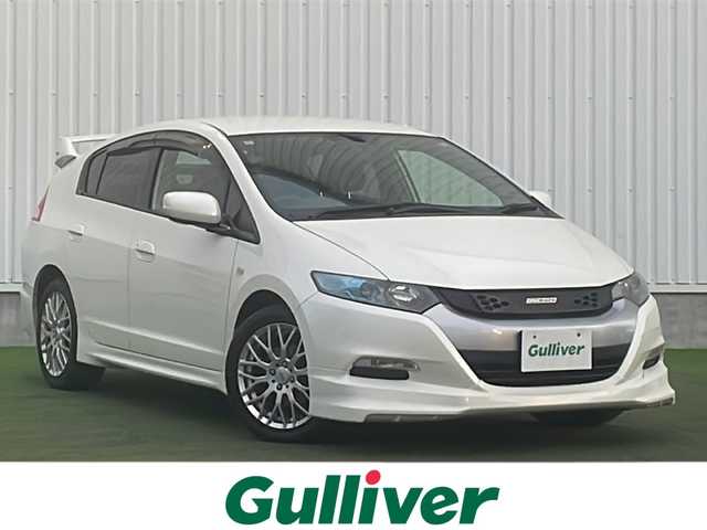 ホンダ インサイト G 香川県 2009(平21)年 8.9万km プレミアムホワイトパール 純正HDDナビ：VXH-108VF/バックカメラ/無限フルエアロ/無限グリル/無限１６インチアルミ/ＨＩＤヘッドライト　/フォグランプ　/オートライト機能　/電動格納サイドミラー　/荷室専用ラバーマット　/ＥＴＣ　/保証書／取説（車・ナビ）有