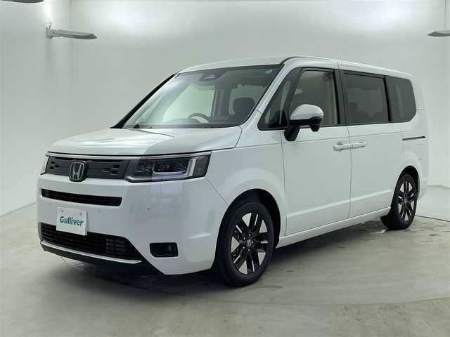ホンダ ステップワゴン eHEV エアー EX 福井県 2026(令8)年 0.1千km プラチナホワイトパール 登録済未使用車/11.4インチナビHonda CONNECT/型式：LXM-247VFLi/（ＦＭ／ＡＭ／ＢＴ／ＣＤ／ＤＶＤ／ＵＳＢ）/バックカメラ/両側パワースライドドア　/シートヒーター/スペアキー /電動リアゲート /ホンダセンシング /保証書・取説完備