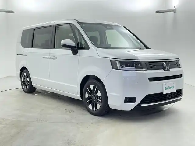 ホンダ ステップワゴン eHEV エアー EX 福井県 2026(令8)年 0.1千km プラチナホワイトパール 登録済未使用車/11.4インチナビHonda CONNECT/型式：LXM-247VFLi/（ＦＭ／ＡＭ／ＢＴ／ＣＤ／ＤＶＤ／ＵＳＢ）/バックカメラ/両側パワースライドドア　/シートヒーター/スペアキー /電動リアゲート /ホンダセンシング /保証書・取説完備