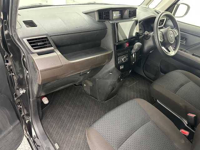 トヨタ ルーミー G 兵庫県 2021(令3)年 3.2万km ブラックマイカメタリック ・純正ディスプレイオーディオ/（BT/フルセグTV/USB)/・AppleCarplay/AndroidAuto　/・前後ドライブレコーダー　/・バックカメラ　/・両側パワースライドドア　/・コーナーセンサー　/・アイドリングストップ　/・ＰＣＳ　/・シートヒーター　/・ヘッドライトレベライザー　/・ＬＥＤヘッドライト/・純正フロアマット/・純正ドアバイザー/・スペアキー×１　