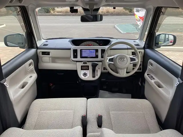 ダイハツ ムーヴ キャンバス X SA Ⅲ 三重県 2017(平29)年 7.8万km グレーマイカM スマートアシストIII/衝突警報機能（対車両、対歩行者）/衝突回避支援ブレーキ機能（対車両、対歩行者）/誤発進抑制制御機能（前方、後方）/車線逸脱警報機能/先行車発進お知らせ機能/オートハイビーム/純正ダイヤトーンサウンドナビ/フルセグ/Bluetooth/DVD再生/録音機能/スマートキー×2/プッシュスタート/MINILITE14インチアルミ/ステアリングスイッチ/アイドリングストップ/ETC/プライバシーガラス/オートリトラクタブルミラー