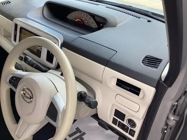 ダイハツ ムーヴ キャンバス X SA Ⅲ 三重県 2017(平29)年 7.8万km グレーマイカM スマートアシストIII/衝突警報機能（対車両、対歩行者）/衝突回避支援ブレーキ機能（対車両、対歩行者）/誤発進抑制制御機能（前方、後方）/車線逸脱警報機能/先行車発進お知らせ機能/オートハイビーム/純正ダイヤトーンサウンドナビ/フルセグ/Bluetooth/DVD再生/録音機能/スマートキー×2/プッシュスタート/MINILITE14インチアルミ/ステアリングスイッチ/アイドリングストップ/ETC/プライバシーガラス/オートリトラクタブルミラー