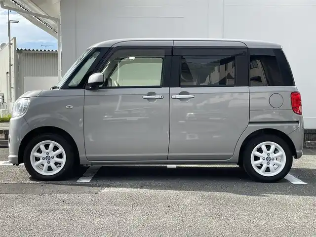 ダイハツ ムーヴ キャンバス X SA Ⅲ 鹿児島県 2017(平29)年 7.8万km グレーマイカM (株)IDOMが運営する【じしゃロン鹿児島店】の自社ローン対象車両になります。こちらは現金ご利用時の価格です。自社ローンご希望の方は別途その旨お申付け下さい。/純正ナビ（NMZM-W67D）/・フルセグTV/・AM/FM/・CD/DVD/・Bluetooth接続/スマートアシストIII/パノラマモニター/ステアリングスイッチ/プッシュスタート/アイドリングストップ/オートハイビーム/ETC/スマートキー×２