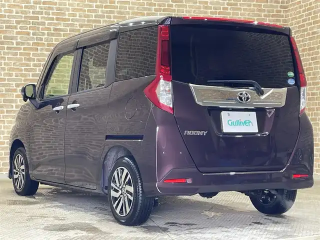 トヨタ ルーミー カスタムG 岩手県 2019(令1)年 3.8万km プラムブラウンパールクリスタルシャイン ワンオーナー/４WD/両側パワースライドドア/クルーズコントロール/スマートアシスト３/衝突回避支援ブレーキ/誤発進抑制機能/車線逸脱警報/ハイビームアシスト/先行車発信お知らせ機能/コーナーセンサー/横滑り防止装置/アイドリングストップ/ロールサンシェード/シートヒーター/ストラーダナビ/フルセグTV/バックカメラ/ドライブレコーダー/ETC/LEDヘッドライト/LEDフォグライト/純正アルミホイール