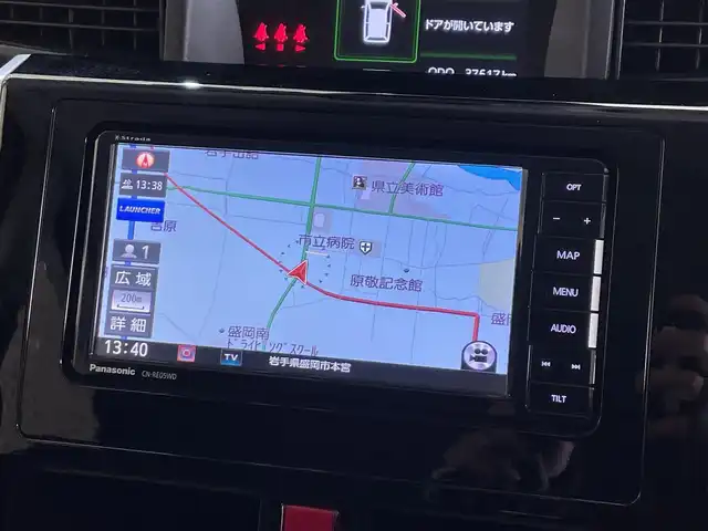 トヨタ ルーミー カスタムG 岩手県 2019(令1)年 3.8万km プラムブラウンパールクリスタルシャイン ワンオーナー/４WD/両側パワースライドドア/クルーズコントロール/スマートアシスト３/衝突回避支援ブレーキ/誤発進抑制機能/車線逸脱警報/ハイビームアシスト/先行車発信お知らせ機能/コーナーセンサー/横滑り防止装置/アイドリングストップ/ロールサンシェード/シートヒーター/ストラーダナビ/フルセグTV/バックカメラ/ドライブレコーダー/ETC/LEDヘッドライト/LEDフォグライト/純正アルミホイール