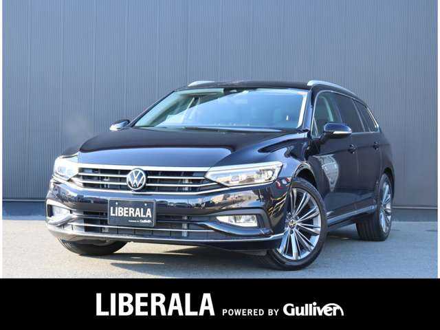 フォルクスワーゲン ＶＷ パサート ヴァリアント TDIエレガンス アドバンス 静岡県 2021(令3)年 3.4万km 黒 黒革シート/HUD/ACC/LKA/衝突軽減ブレーキ/360°カメラ/Apple Carplay/前席パワーシート/前席シートヒーター/電動リアゲート/LEDヘッドライト